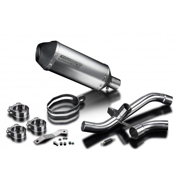 Delkevic slip-on kit X-Oval Titanium 260mm - MULTISTRADA 1200 ENDURO (2016-2018)