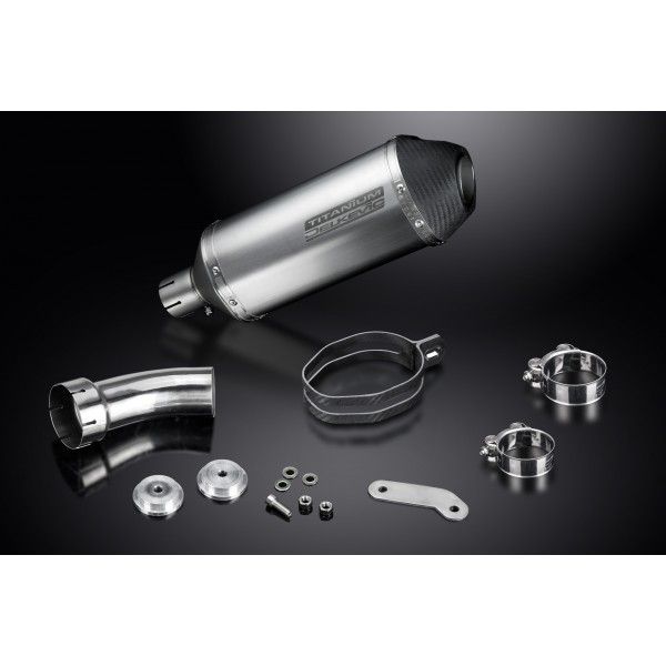 Delkevic slip-on kit X-Oval Titanium 260mm - R NINE T 2013-2018