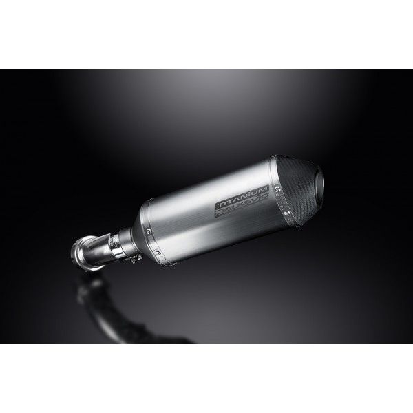 Delkevic slip-on kit X-Oval Titanium 260mm - R NINE T 2013-2018