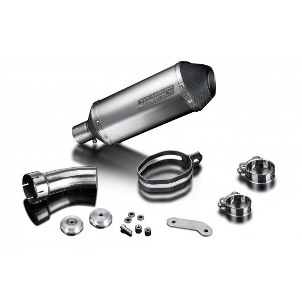 Delkevic slip-on kit X-Oval Titanium 260mm - R NINE T 2013-2018