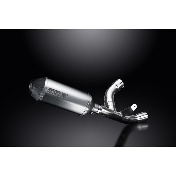 Delkevic slip-on kit X-Oval Titanium 260mm - SUPERSPORT 2017-2019