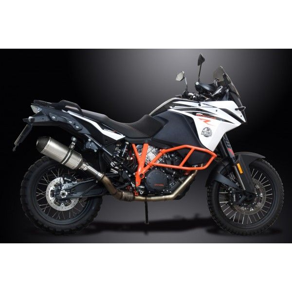 Delkevic slip-on kit X-Oval Titanium 260mm - 1050 1090R 1190 1090R ADVENTURE 13-18