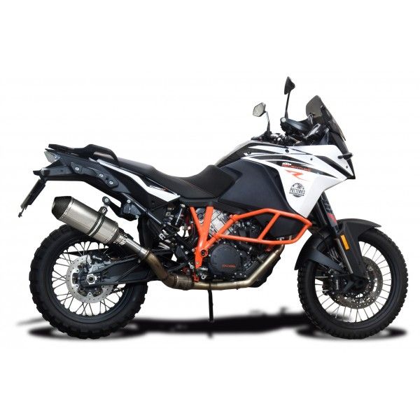 Delkevic slip-on kit X-Oval Titanium 260mm - 1050 1090R 1190 1090R ADVENTURE 13-18