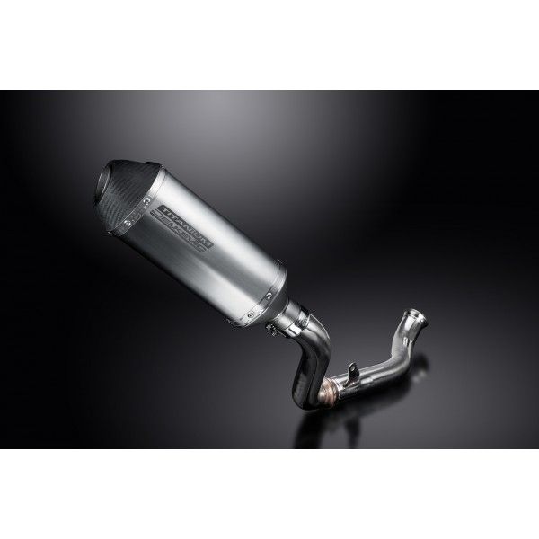 Delkevic slip-on kit X-Oval Titanium 260mm - 690 DUKE 17-18