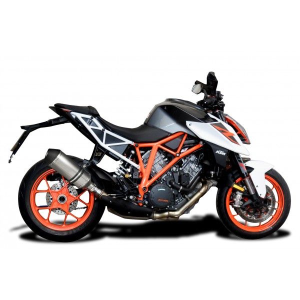 Delkevic slip-on kit X-Oval Titanium 260mm - SUPERDUKE 1290 R/GT 14-18