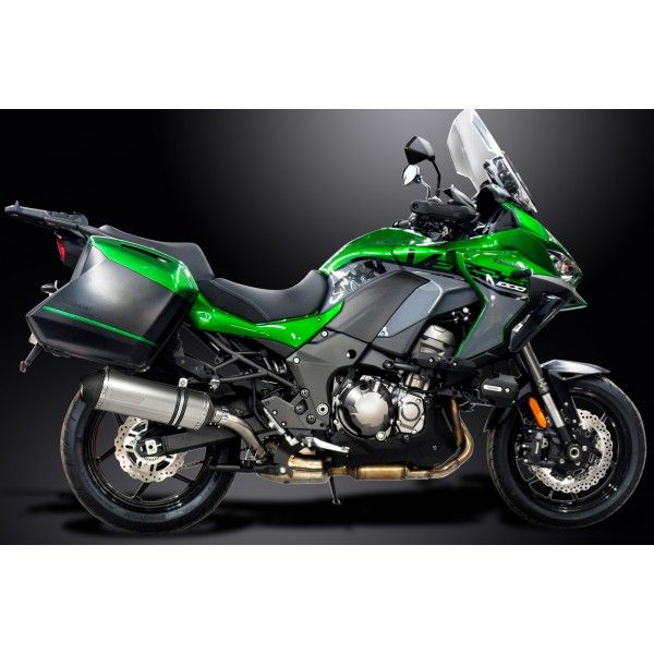 Delkevic slip-on kit X-Oval Titanium 343mm - Versys 1000 (2019-2020)