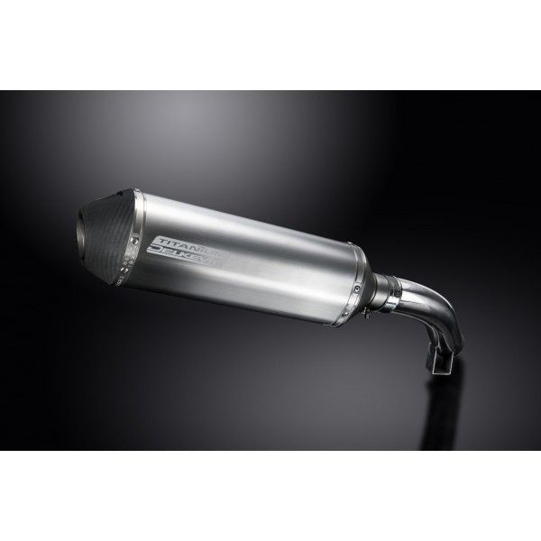 Delkevic slip-on kit X-Oval Titanium 343mm - Versys 1000 (2019-2020)