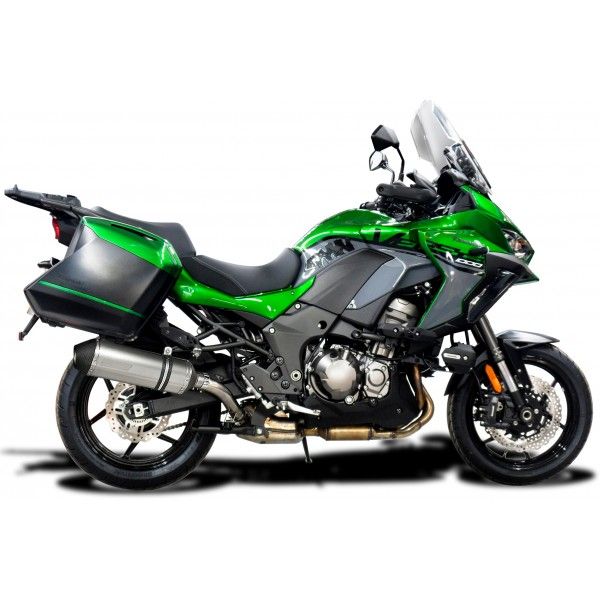 Delkevic slip-on kit X-Oval Titanium 343mm - Versys 1000 (2019-2020)