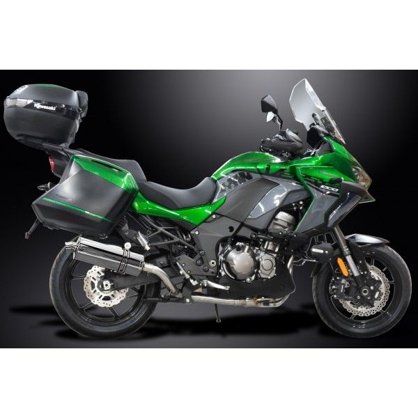 Delkevic volledig systeem Oval RVS 350mm - Versys 1000 (2019)