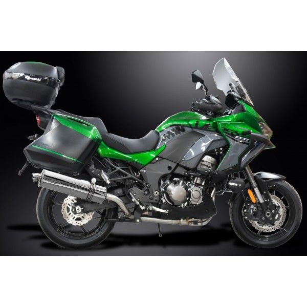 Delkevic volledig systeem Oval RVS 450mm - Versys 1000 (2019)