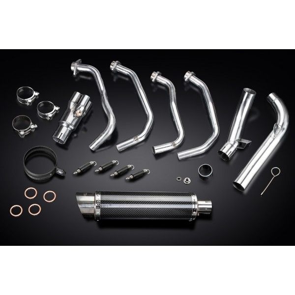 Delkevic volledig systeem Round Carbon 350mm - Versys 1000 (2019)