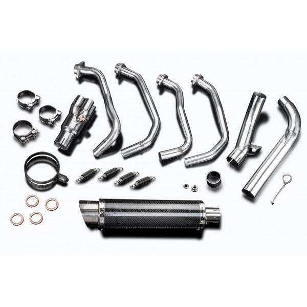 Delkevic volledig systeem Round Carbon 350mm - Versys 1000 (2019)