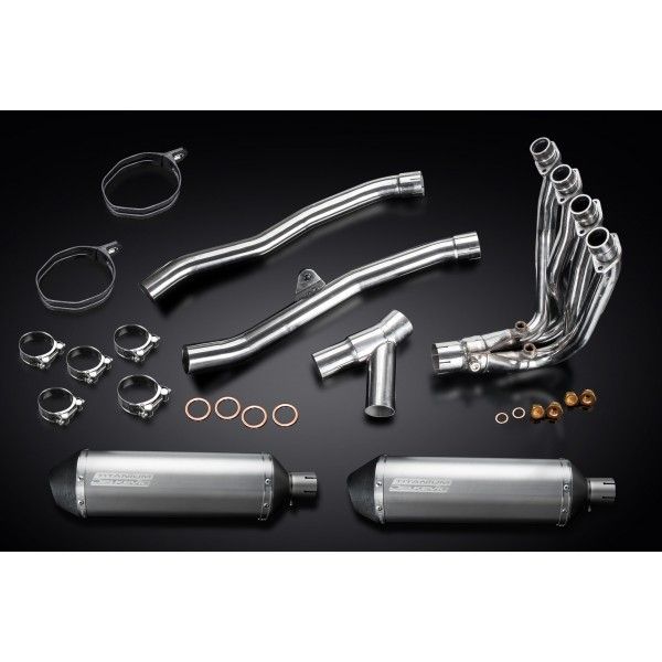 Delkevic volledig systeem X-Oval Titanium - ZZR1400 (2008-2011)