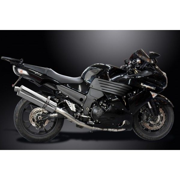 Delkevic volledig systeem Oval RVS 450mm - ZZR1400 (2008-2011)