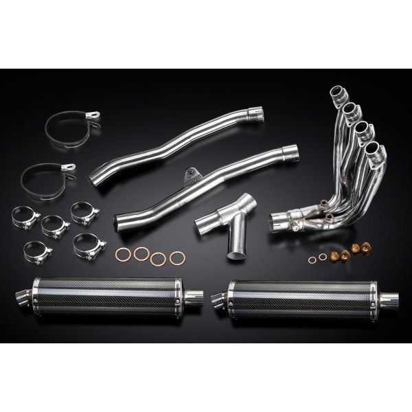 Delkevic volledig systeem Oval Carbon 450mm - ZZR1400 (2008-2011)