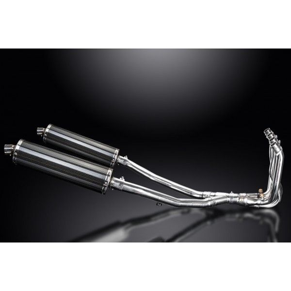 Delkevic volledig systeem Oval Carbon 450mm - ZZR1400 (2008-2011)