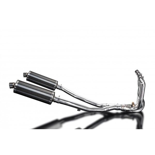 Delkevic volledig systeem Oval Carbon 350mm - ZZR1400 (2008-2011)