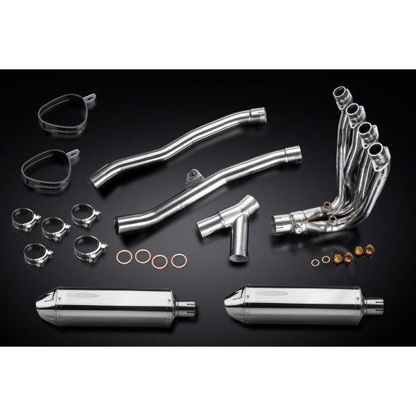 Delkevic volledig systeem Tri-Oval RVS 320mm - ZZR1400 (2008-2011)