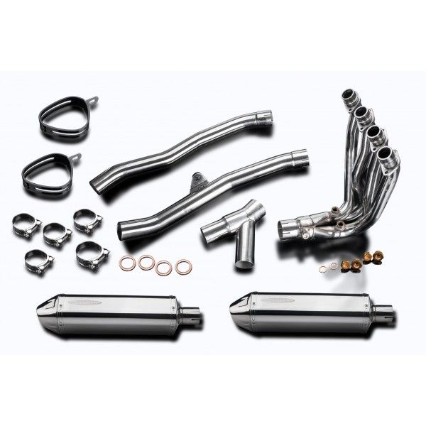 Delkevic volledig systeem Tri-Oval RVS 320mm - ZZR1400 (2008-2011)