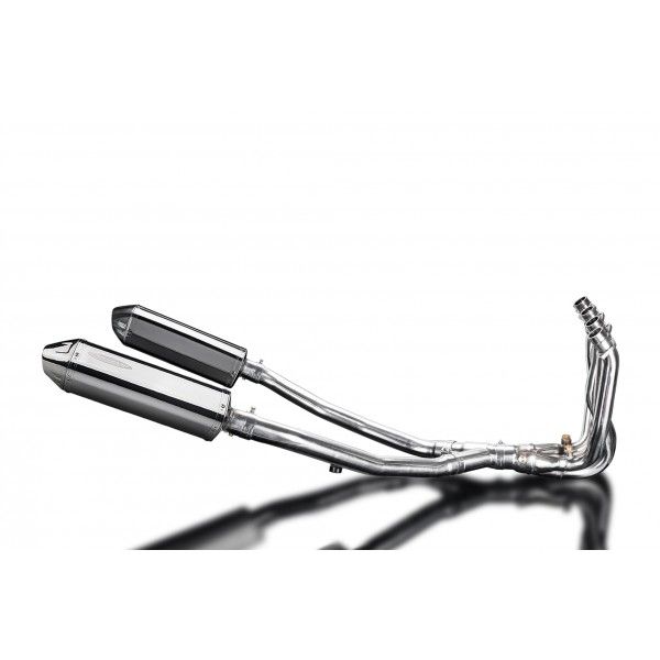 Delkevic volledig systeem Tri-Oval RVS 320mm - ZZR1400 (2008-2011)