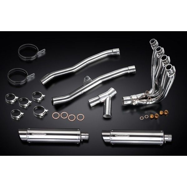 Delkevic volledig systeem Round RVS 350mm - ZZR1400 (2008-2011)