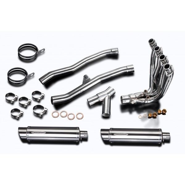 Delkevic volledig systeem Round RVS 350mm - ZZR1400 (2008-2011)