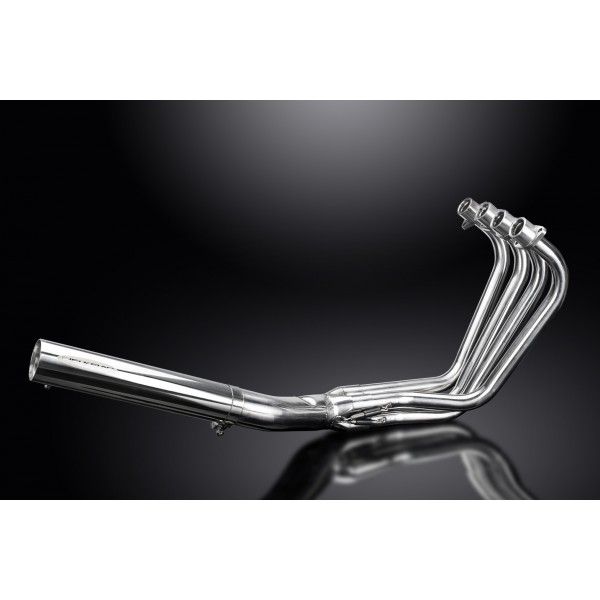 Delkevic volledig systeem Short Straight RVS 350mm - GSX1100E (1979-1981)