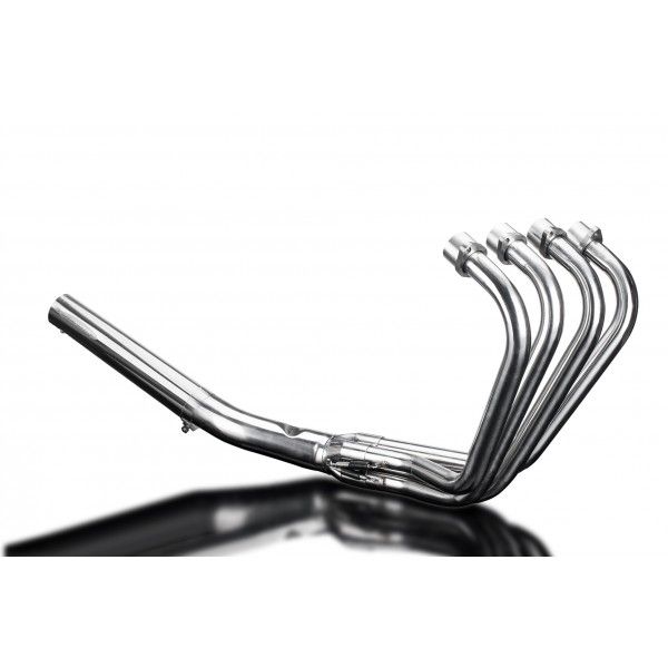 Delkevic volledig systeem Short Straight RVS 350mm - GSX1100E (1979-1981)