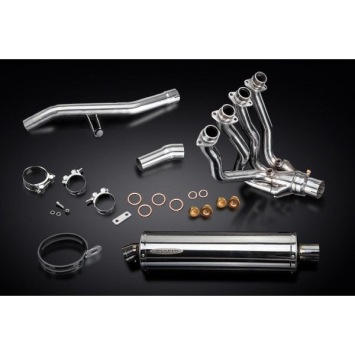 Delkevic volledig systeem Oval RVS 450mm - GTR1400 (2007-2020)