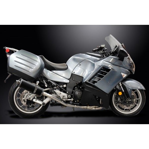 Delkevic volledig systeem Oval Carbon 350mm - GTR1400 (2007-2020)