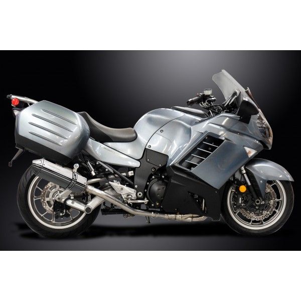 Delkevic volledig systeem Tri-Oval RVS 320mm - GTR1400 (2007-2020)