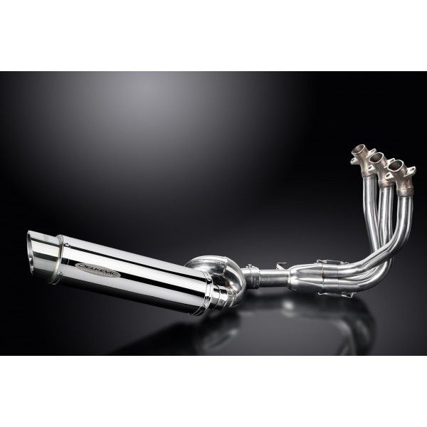 Delkevic volledig systeem Round RVS 350mm - Street Triple (2017-2020)