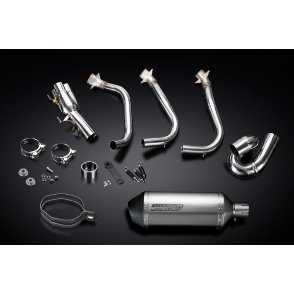 Delkevic volledig systeem X-Oval Titanium 260mm - Street Triple (2017-2020)