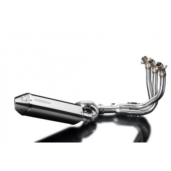 Delkevic volledig systeem Tri-Oval RVS 320mm - Street Triple (2017-2020)