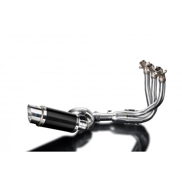 Delkevic volledig systeem Round Carbon 200mm - Street Triple (2017-2020)