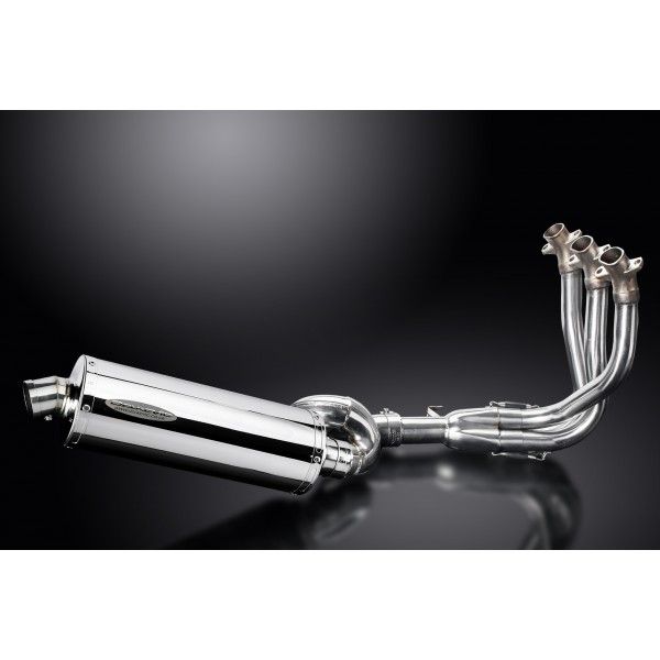 Delkevic volledig systeem Oval RVS 350mm - Street Triple (2017-2020)