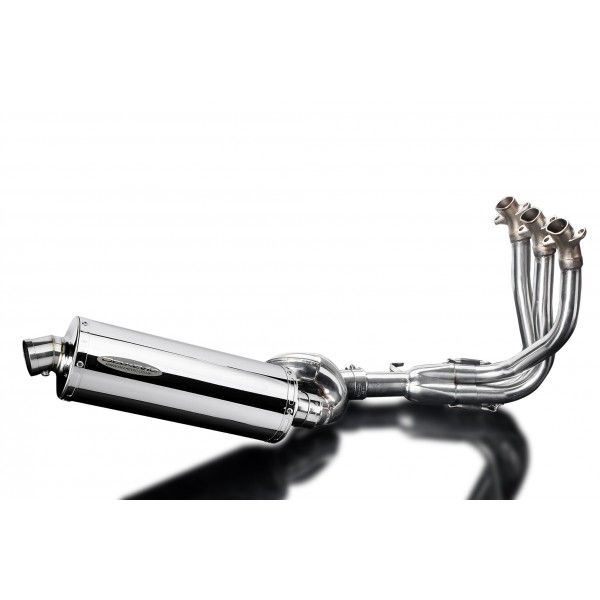 Delkevic volledig systeem Oval RVS 350mm - Street Triple (2017-2020)