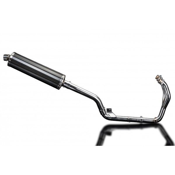 Delkevic volledig systeem Oval Carbon 450mm - Tiger 800 2010-2019