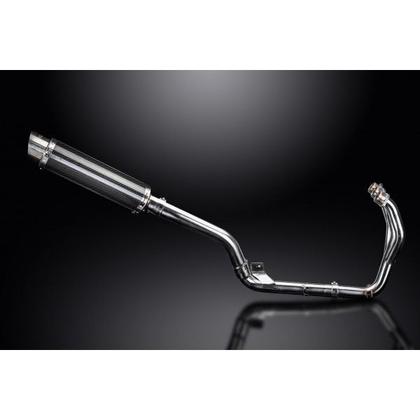 Delkevic volledig systeem Round Carbon 350mm - Tiger 800 2010-2019