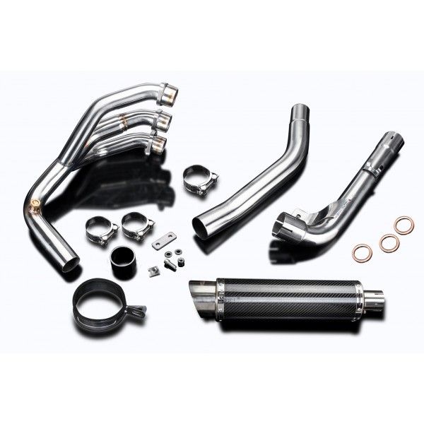 Delkevic volledig systeem Round Carbon 350mm - Tiger 800 2010-2019