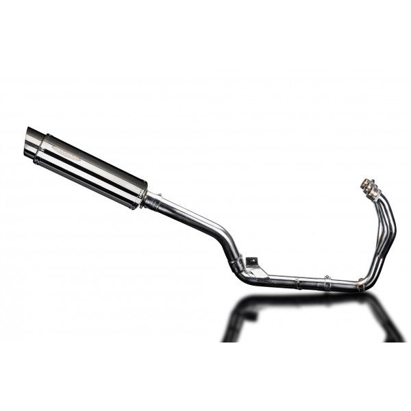 Delkevic volledig systeem Round RVS 350mm - Tiger 800 2010-2019