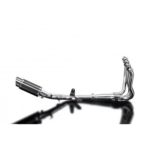 Delkevic volledig systeem Round Carbon 200mm - GSX-S1000F (2015-2020)