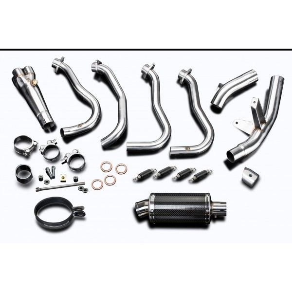 Delkevic volledig systeem Oval Carbon 225mm - GSX-S1000F (2015-2020)