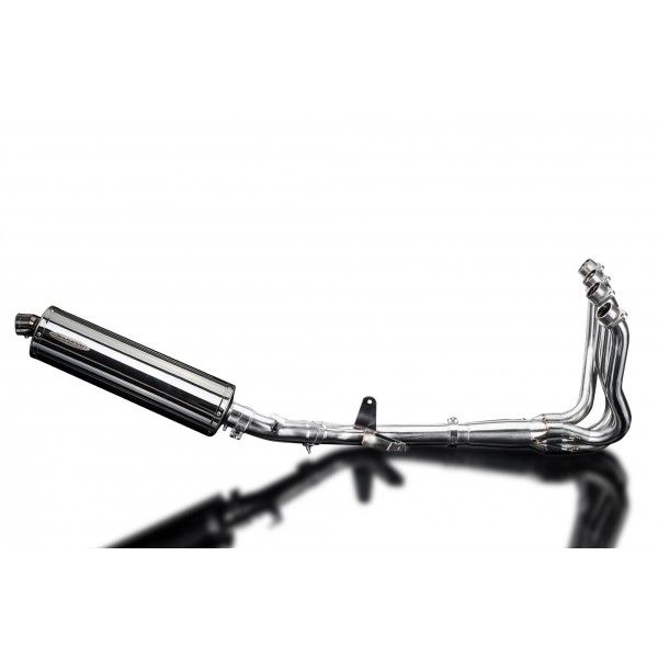 Delkevic volledig systeem Oval RVS 450mm - GSX-S1000F (2015-2020)
