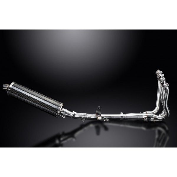Delkevic volledig systeem Oval Carbon 450mm - GSX-S1000F (2015-2020)