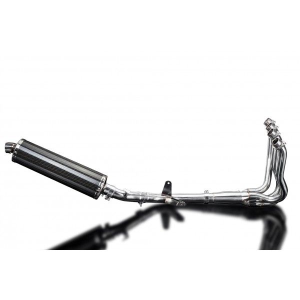 Delkevic volledig systeem Oval Carbon 450mm - GSX-S1000F (2015-2020)