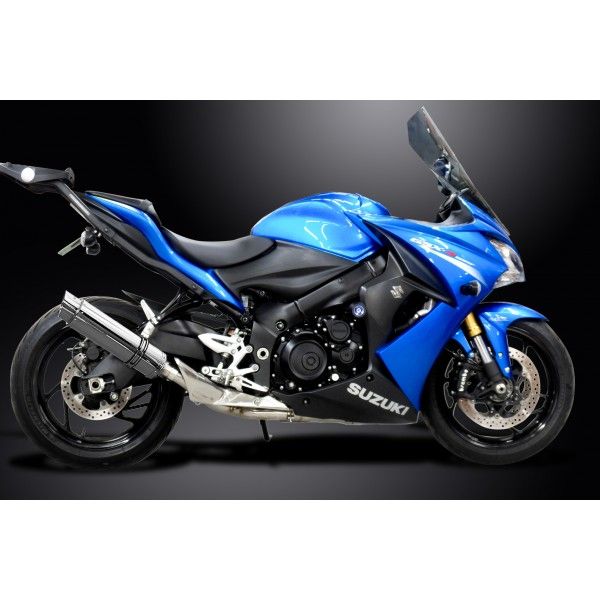 Delkevic volledig systeem Round RVS 350mm - GSX-S1000F (2015-2020)