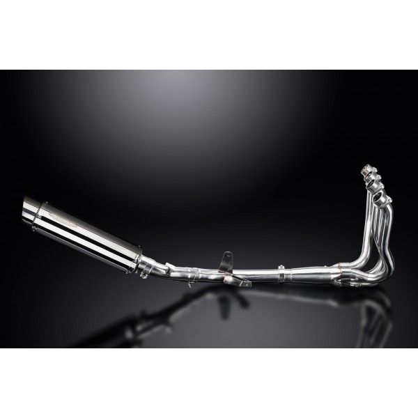 Delkevic volledig systeem Round RVS 350mm - GSX-S1000F (2015-2020)