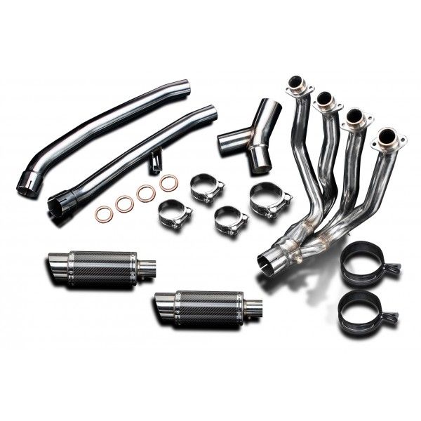 Delkevic volledig systeem Round Carbon 200mm - ZZR1400 2012-2020