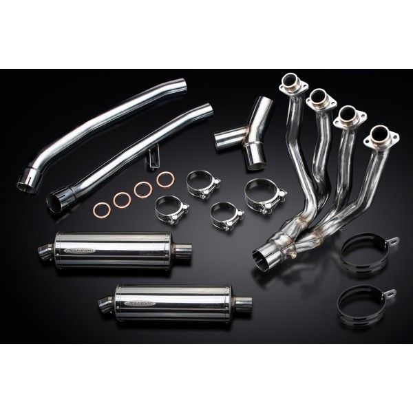 Delkevic volledig systeem Oval RVS 350mm - ZZR1400 2012-2020